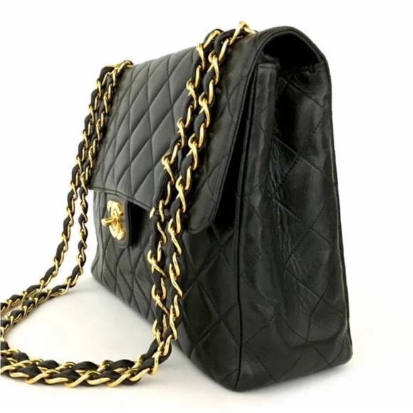 CHANEL Jumbo 30🤩11.8”🤩24K Hardware Amazing cond🤩Box Card Duster Org pamphlets - Picture 4 of 15